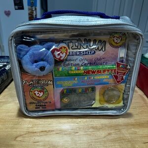 Ty Beanie Babies Platinum Edition Club Kit